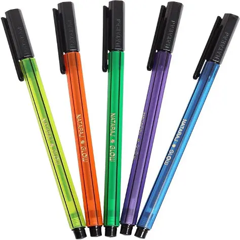 NATRAJ | FLURO | Ball Pen | blue