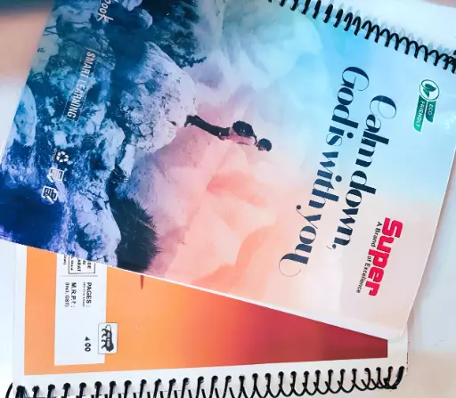 Spiral lining A4 400pgs