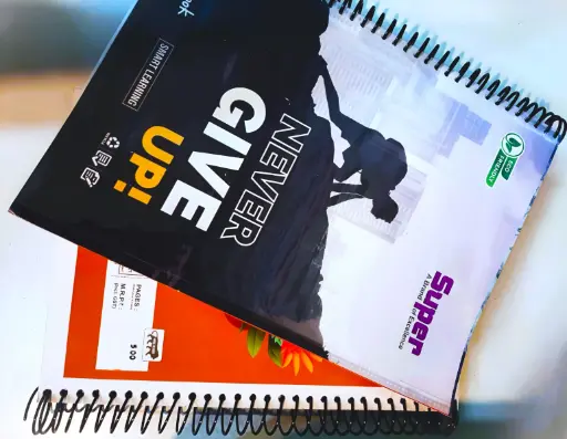 Spiral Plain A4 500pgs